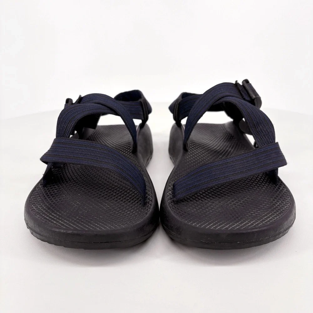 CHACO | Men’s Z1 Classic Adjustable Strap Sandals in Linear Blue | Sz 10 - Picture 4 of 11